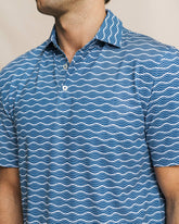 Driver Ocean Echo Printed Polo Southern Tide Discounted