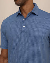 Driver Coastal Geo Printed Polo Southern Tide Outlets