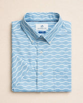 Ocean Echo Short Sleeve Sport Shirt Southern Tide Discounted