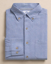 Sunset Ridge Linen Rayon Solid Sport Shirt Southern Tide Savings