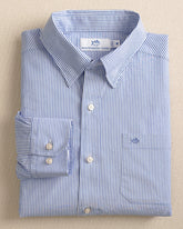 Charleston Granby Stripe Embroidered Sport Shirt Southern Tide Hot Deal