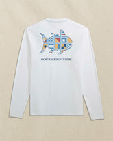 Skipjack Nautical Flag Performance T-Shirt Southern Tide Exclusive Deal