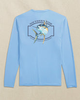 Yellowfin Frame Long Sleeve Performance T-Shirt Southern Tide Sale
