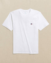 Americana Embroidered Short Sleeve T-Shirt Southern Tide Discounted