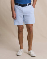 Coral Vista Seersucker 8" Performance Short Southern Tide Special Offer