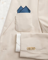Nautical Blue Seersucker Pocket Square Southern Tide Bargain