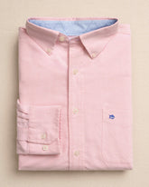 Charleston Oxford Solid Sport Shirt - Sea Pink Southern Tide Hot Deal