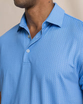 Driver Seaside Geo Printed Polo Southern Tide Bargain