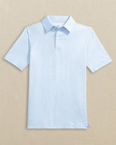 Boys Driver Gingham Printed Performance Polo Southern Tide Limited Offer