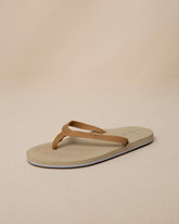 Brown Leather Flip Flops Southern Tide Exclusive Deal