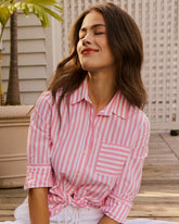 Emery Button Front Shirt Southern Tide Outlets