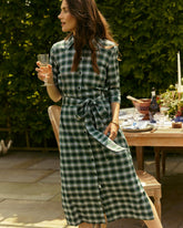 Trista Gordan Tartan Shirt Dress Southern Tide Sale
