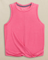 Lacy Coastal Breeze® Active Twist Tank - Pink Southern Tide On Sale