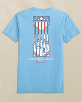 Kids Patriotic Bats Short Sleeve T-Shirt Southern Tide Outlets