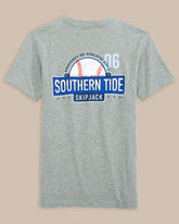 Kids Skipjack Baseball Heather T-Shirt Southern Tide Special Offer