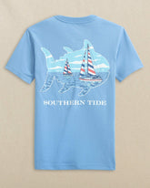 Kids Sailboat Skipjack Fill Short Sleeve T-Shirt Southern Tide Savings