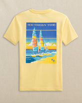 Kids Beach Catamarans Short Sleeve T-Shirt Southern Tide Outlets