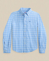 Boys South Beach Plaid Coastal Breeze® Sport Shirt Southern Tide Exclusive Deal