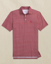 Oklahoma Sooners Driver Dunes Edge Plaid Polo Southern Tide Outlets