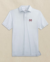 Mississippi State Bulldogs Dunes Edge Plaid Polo Southern Tide Discounted