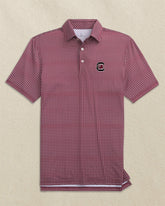USC Gamecocks Driver Dunes Edge Plaid Polo Southern Tide Bargain