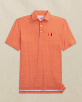 Miami Hurricanes Driver Dunes Edge Plaid Polo Southern Tide Exclusive Deal