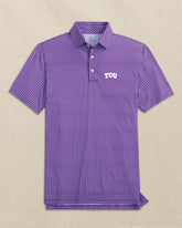 TCU Horned Frogs Driver Dunes Edge Plaid Polo Southern Tide Sale