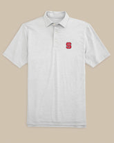 NC State Driver Spacedye Polo Shirt Southern Tide Discount