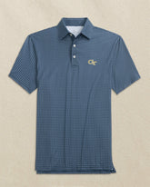 Georgia Tech Driver Dunes Edge Plaid Polo Southern Tide Outlets