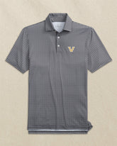 Vanderbilt Commodores Dunes Edge Plaid Polo Southern Tide On Sale