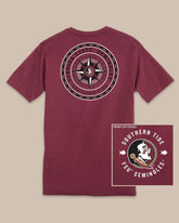 FSU Seminoles Gameday Collegiate Compass T-Shirt Southern Tide Savings