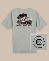 USC Gamecocks Trophy Catch Heather T-Shirt Southern Tide Discount