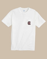 USC Gamecocks Gameday Embroidered Short Sleeve T-Shirt Southern Tide Sale