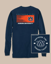 Auburn Tigers Gameday Hexagon T-Shirt Southern Tide On Sale