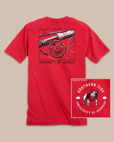 Georgia Bulldogs Gameday Fly Reel T-Shirt Southern Tide Discounted