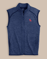 Ole Miss Rebels Baybrook Heather Vest Southern Tide Value Deal