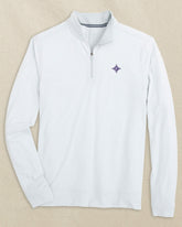 Furman Paladins Cruiser Micro-Stripe Quarter Zip Southern Tide Discount