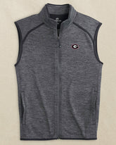 Georgia Bulldogs Oval G Baybrook Heather Vest Southern Tide Special Offer