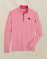Louisville Cardinals Micro-Stripe Quarter Zip Southern Tide Hot Deal
