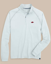 Arkansas Razorbacks Scuttle Heather Quarter Zip Southern Tide Exclusive Deal
