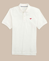 SMU Mustangs Skipjack Polo Southern Tide Savings