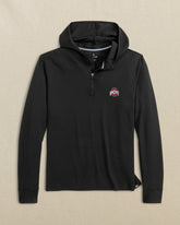 Ohio State Buckeyes Scuttle Quarter Zip Hoodie Southern Tide Outlets