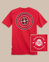 Ohio State Buckeyes Gameday Compass T-Shirt Southern Tide Limited Offer