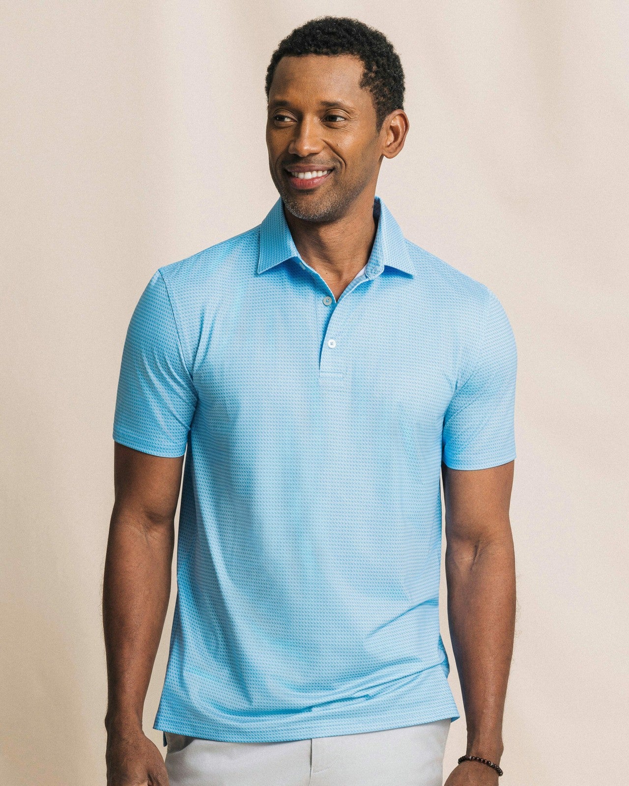 Driver Getting Ziggy With It Printed Polo Southern Tide Sale