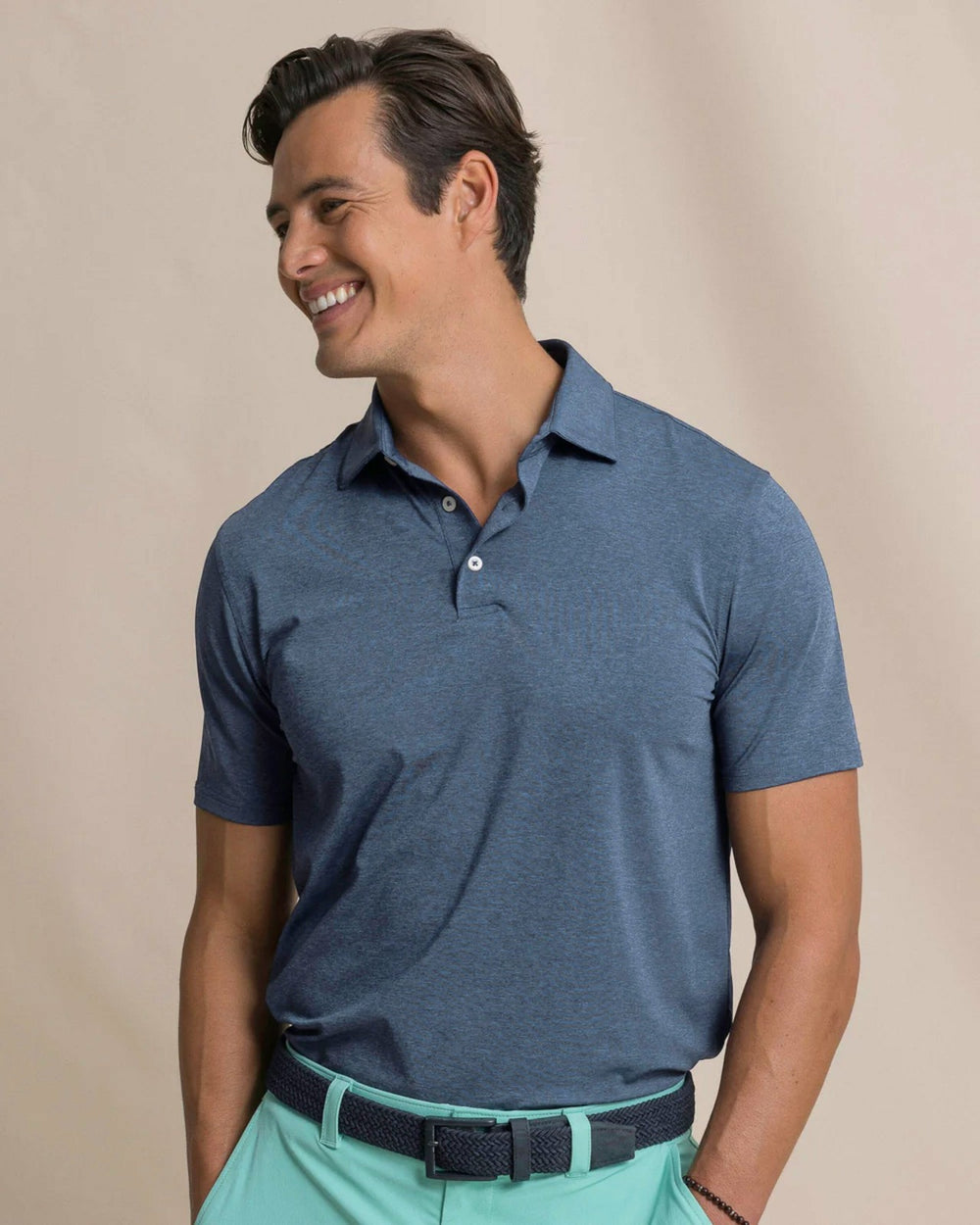Coastal Breeze® Heather Performance Polo Southern Tide On Sale