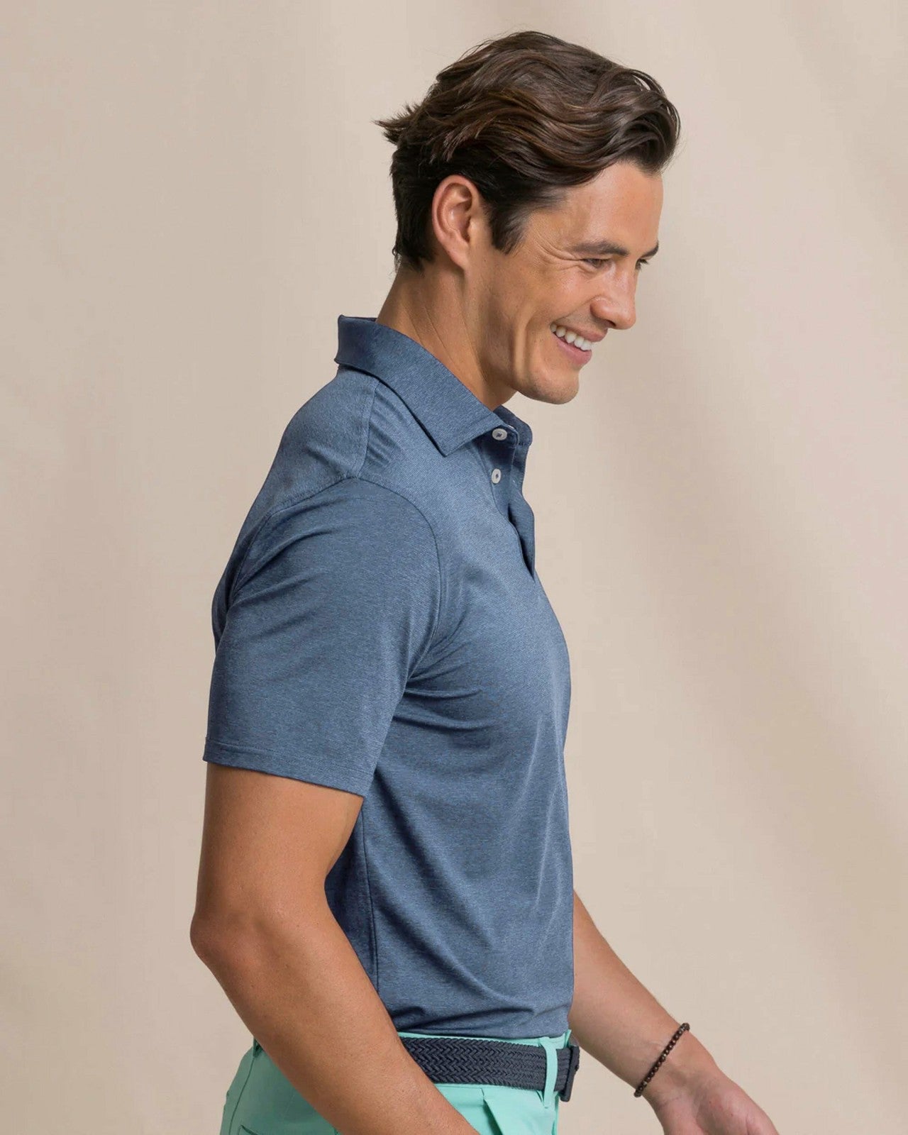 Coastal Breeze® Heather Performance Polo Southern Tide On Sale