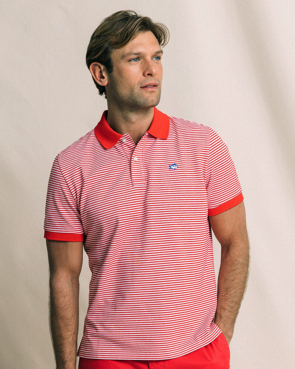 Striped Skipjack Polo Southern Tide Savings