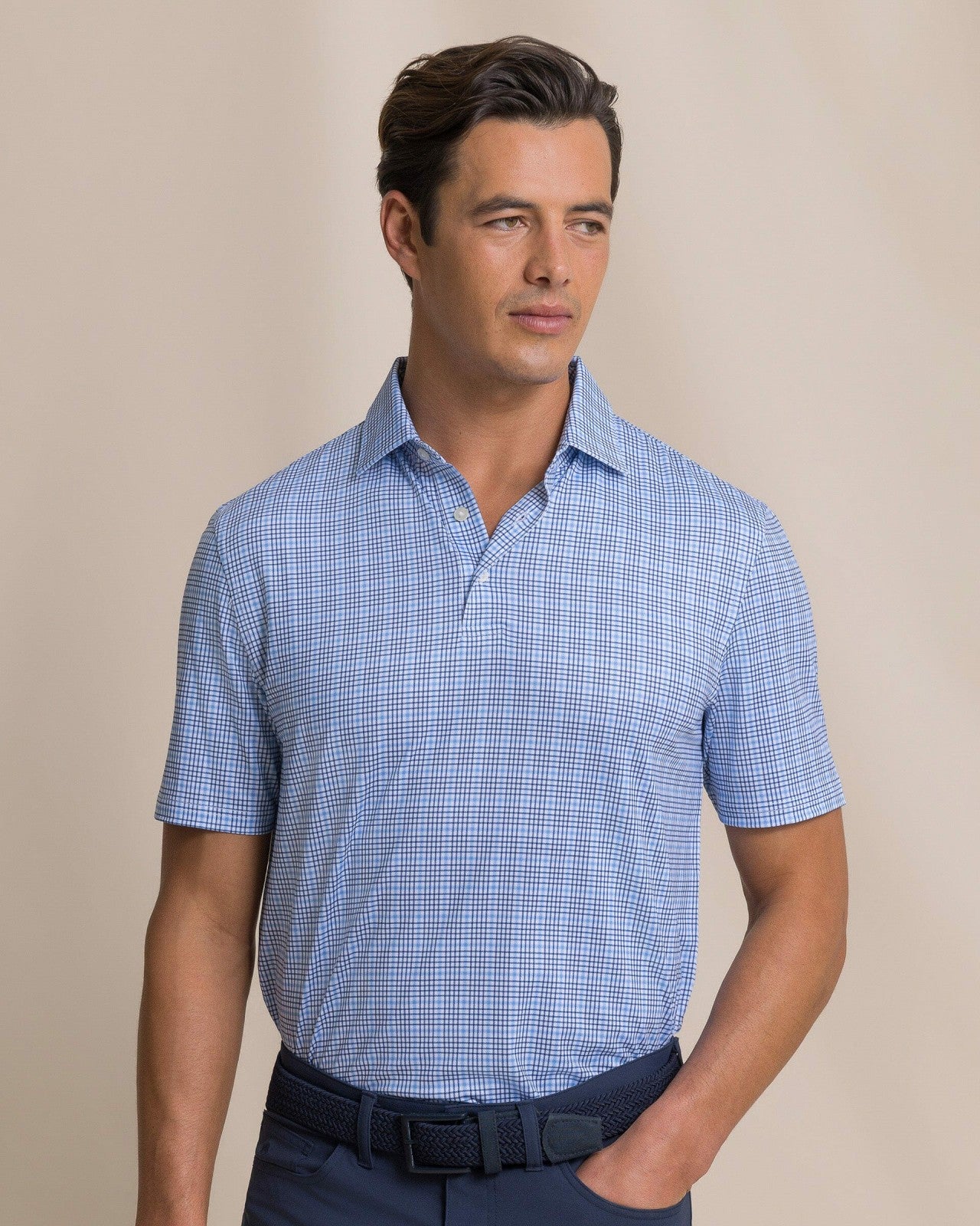 Driver Surfside Retreat Plaid Polo Southern Tide Outlets