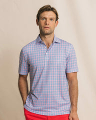 Driver Surfside Retreat Plaid Polo Southern Tide Outlets