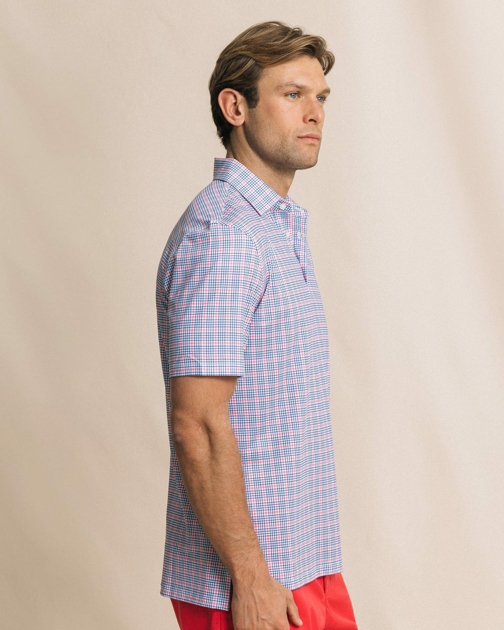 Driver Surfside Retreat Plaid Polo Southern Tide Outlets